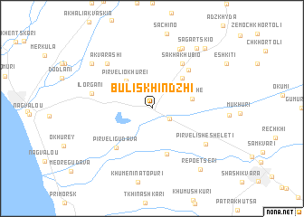 map of Buliskhindzhi