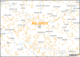 map of Buljunice