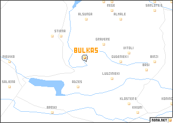 map of Bulkas