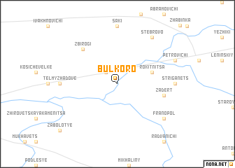 map of Bulʼkoro