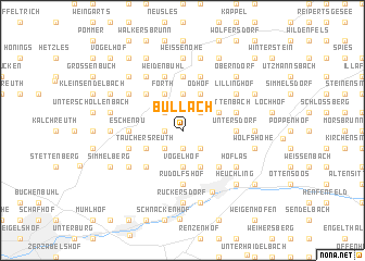 map of Bullach