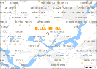 map of Bullenwinkel