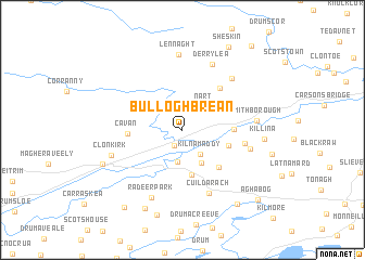 map of Bulloghbrean