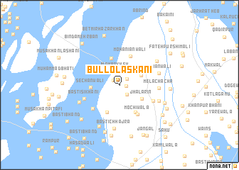 map of Bullo Laskāni