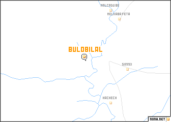 map of Bulo Bilal