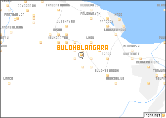 map of Bulohblangara