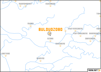 map of Bulou Ozobo