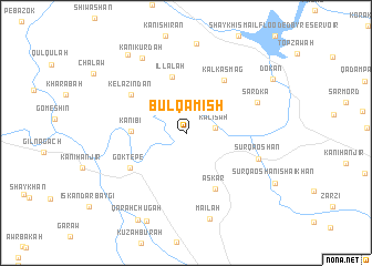 map of Būl Qāmish