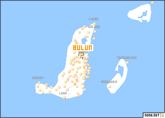 map of Bulun