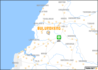 map of Bulurokeng