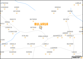 map of Bulwada