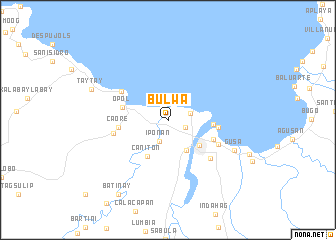 map of Bulwa