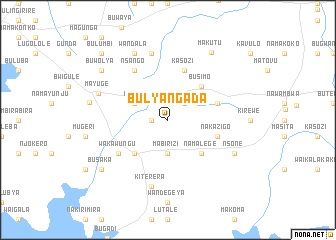 map of Bulyangada