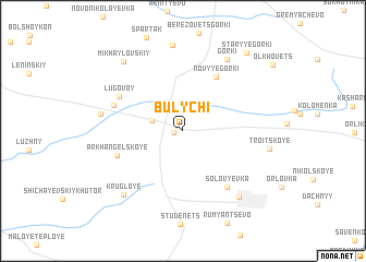 map of Bulychi