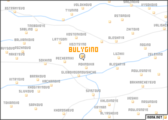 map of Bulygino