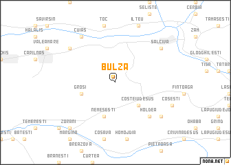 map of Bulza