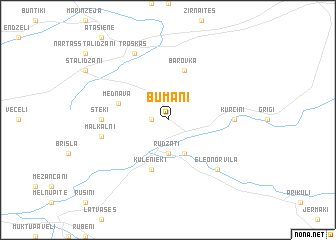 map of Būmaņi