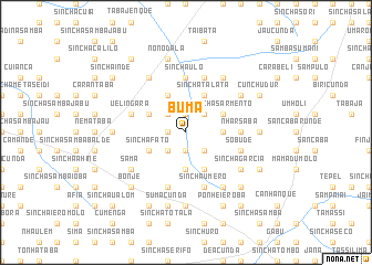 map of Buma