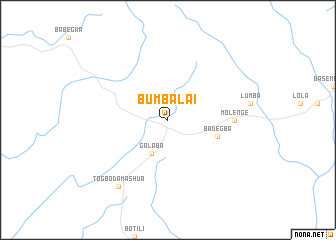 map of Bumbala I