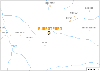 map of Bumba-Tembo