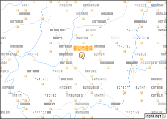 map of Bumba