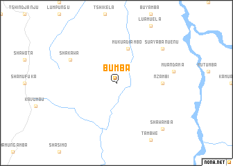 map of Bumba