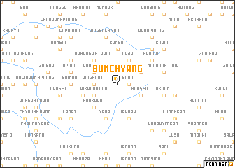 map of Bumchyang