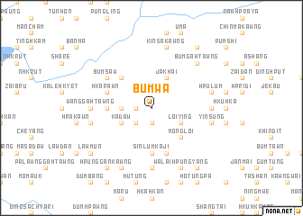 map of Bumwa