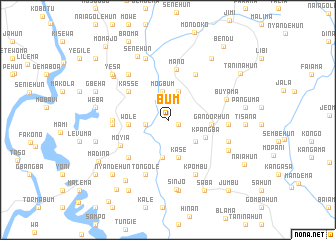map of Bum