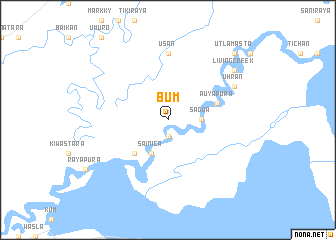 map of Bum