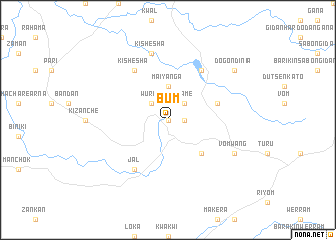 map of Bum