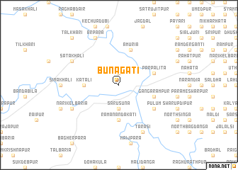 map of Bunagāti