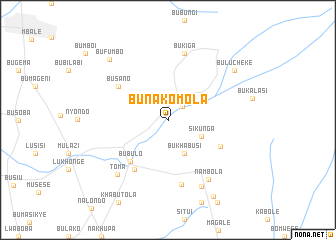 map of Bunakomola