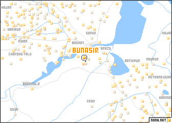 map of Buna Sīr