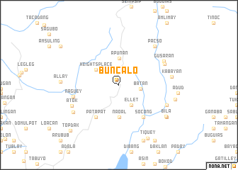 map of Buncalo