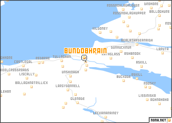 map of Bun Dobhráin