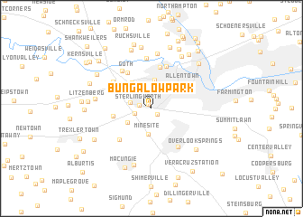map of Bungalow Park