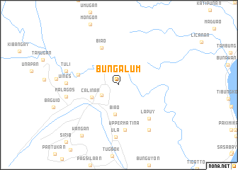 map of Bungalum