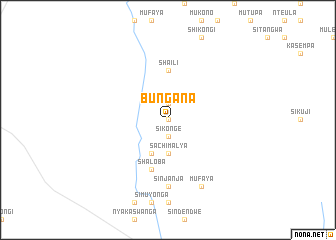 map of Bungana