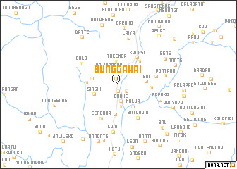 map of Bunggawai