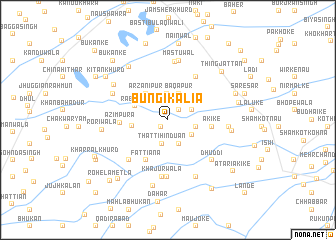 map of Bungi Kalia