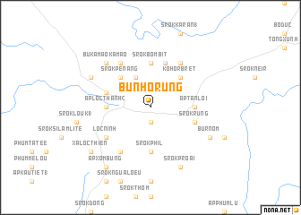 map of Bu Nho Rung