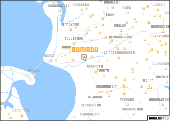 map of Buniadu