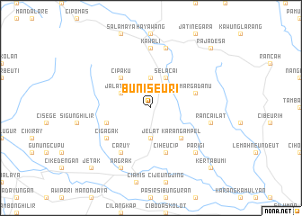 map of Buniseuri