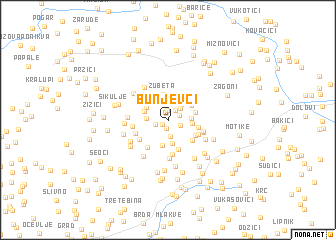 map of Bunjevci