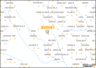 map of Bunkay