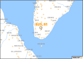 map of Bunlan
