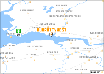 map of Bunratty West