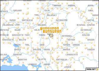 map of Bunsuran