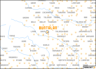 map of Buntalan